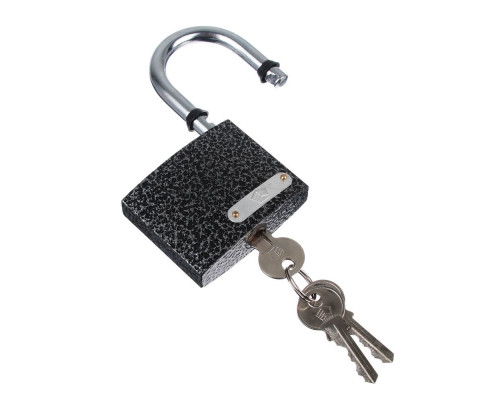 Навесной замок ЕРМАК "Влагонепроницаемый", металл, 75 мм 468-094