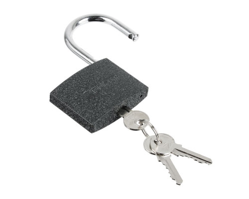 Навесной замок РОКОТ Серый металл 60 мм 673-015