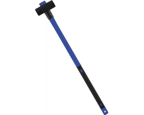 Кувалда VertexTools 3000 г, фибергласовая обрезиненная рукоятка 10-12-3000