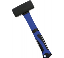 Кувалда VertexTools 1500 г, фибергласовая обрезиненная рукоятка 10-12-1500