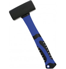 Кувалда VertexTools 1500 г, фибергласовая обрезиненная рукоятка 10-12-1500