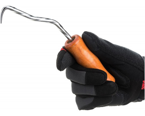 Крюк для вязки арматуры Vertextools деревянная ручка 1807