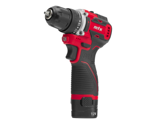 Дрель-шуруповерт аккумуляторная бесщеточная MTX CDB-BL-12, Li-Ion, 12 В 26184