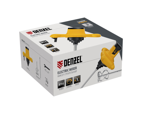 Миксер строительный Denzel EM-1-1200 27905
