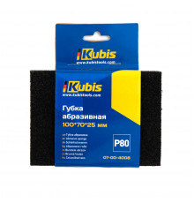 Губка абразивная KUBIS 100х70х25 мм, Р 80 07-00-4008