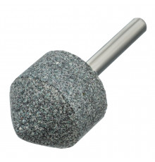 Шарошка абразивная, конус, для дрели, 25 x 25 мм, хвостовик d6 мм, 63С Denzel 76021