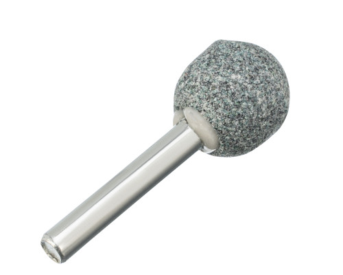 Шарошка абразивная, шар, 19 мм, для дрели , хвостовик d6 мм, 63С Denzel 76023