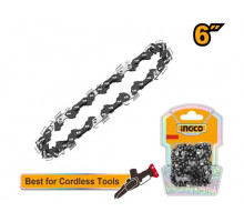 Цепь INGCO 150 мм (6") 1/4" (0,043) 1,1 мм 38 зв. AGSC50618