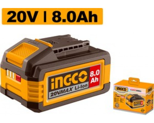 Аккумуляторная батарея Li-Ion INGCO INDUSTRIAL 20 В 8 Ач FBLI2128