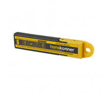 Лезвия Hanskonner 18 мм,10 шт, SK2, титановое покрытие HK1076-S4-18