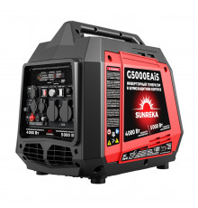 Генератор бензиновый SUNREKA G5000EAiS инверторный 211033