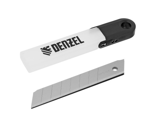 Лезвия 18 мм, сталь SK5, 0.6 мм, усиленные, 5 шт Denzel 79305