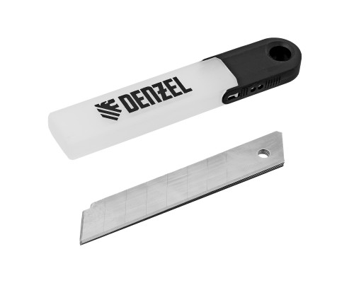 Лезвия 18 мм, нерж. сталь 440, 0.5 мм, 5 шт Denzel 79307