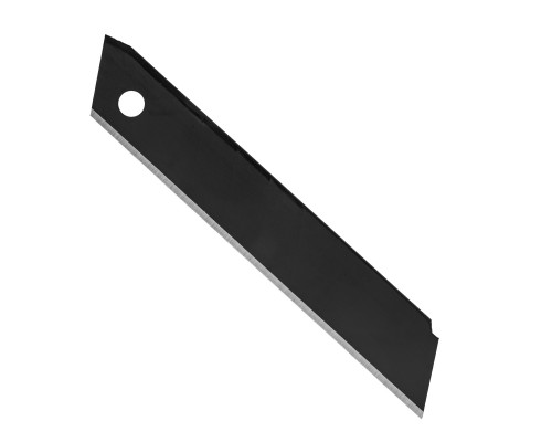 Лезвия 18 мм, сталь SK5, black, 10 шт MATRIX 793377