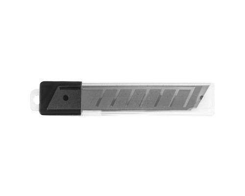 Лезвия 18 мм, сталь SK5, black, 10 шт MATRIX 793377