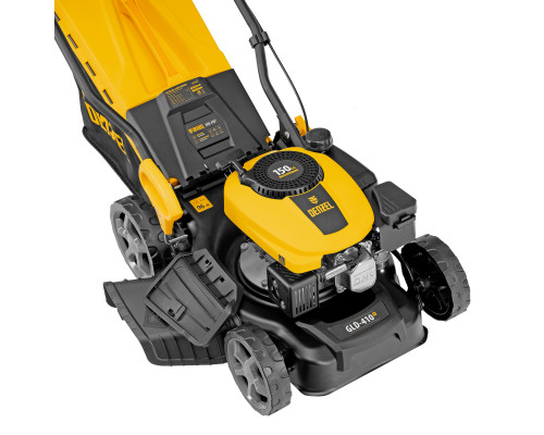 Газонокосилка бензиновая Denzel GLD-410-K, 150 см3, 41 см, 40 л 58812