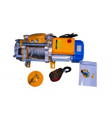 Лебедка TOR KCD-300/600 кг, 220 В с канатом 40 м алюминиевый корпус 1023995