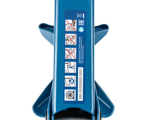 Домкрат ромбический 2 т, 120-413 мм Stels 50392