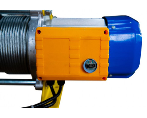 Лебедка TOR CD-300/600-A KCD-300/600 кг, 380В, с канатом 100 м, 24 м/мин, алюминиевый корпус 1034604