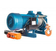 Лебедка TOR ЛЭК-300 E21 KCD 300/600 кг 220 В с канатом 30/15 м (T) 1050493