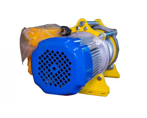 Лебедка TOR KCD-300/600 кг, 220В, с канатом 60 м, 24 м/мин, алюминиевый корпус 1034615