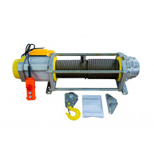 Лебедка TOR KCD-1000 кг, 380 В с канатом 100 м, алюминиевый корпус 1040742