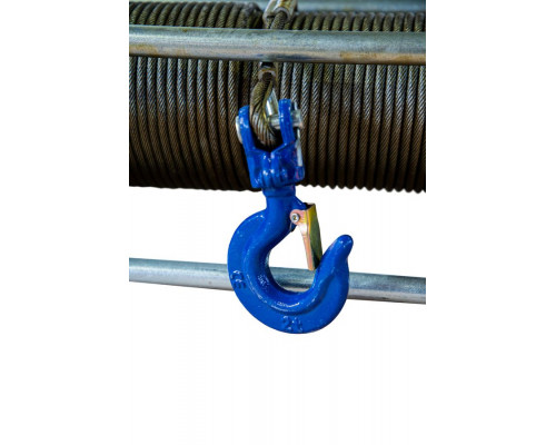 Лебедка TOR KCD-1000 кг, 380 В с канатом 100 м, алюминиевый корпус 1040742