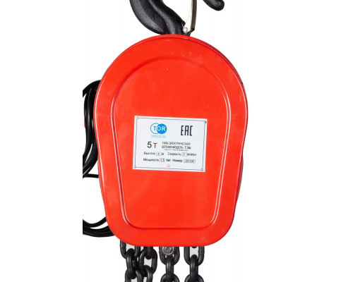 Электрическая цепная таль Тор ТЭШ DHP 5,0 т 6 м 1285062