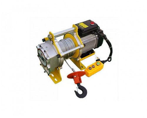 Лебедка TOR KCD-300/600 кг, 380 В с канатом 40 м алюминиевый корпус 1023996