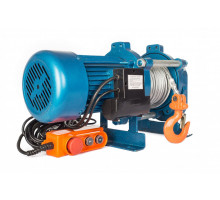 Лебедка TOR ЛЭК-300 E21 KCD 300/600 кг 380 В с канатом 70/35 м (T) 1050506