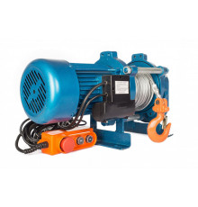 Лебедка TOR ЛЭК-300 E21 KCD 300/600 кг 220 В с канатом 70/35 м (T) 1026405