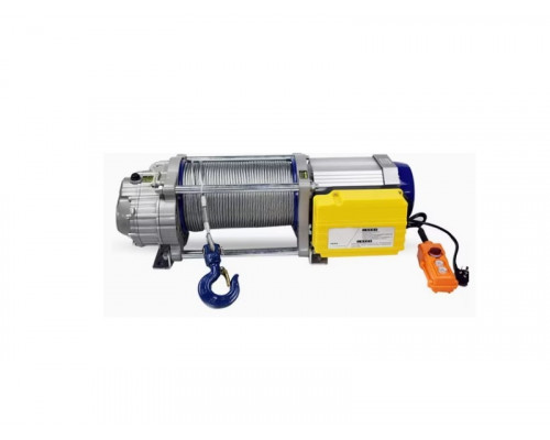 Лебедка TOR KCD-750 кг, 220 В с канатом 100 м, алюминиевый корпус 1039408