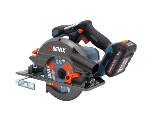 Пила циркулярная аккумуляторная SENIX X2 20V PSCX2-M6-EU