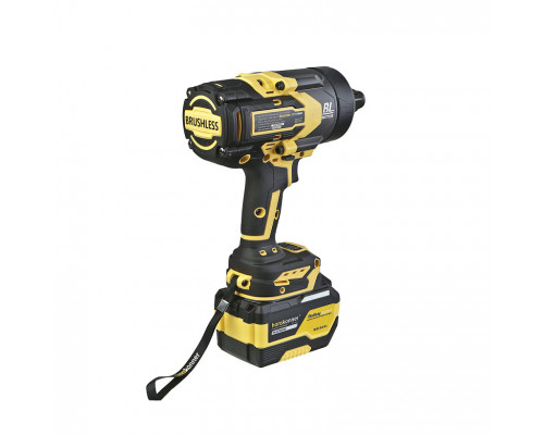 Гайковерт ударный Hanskonner безщеточный PLATINUM, 18В, 1 BatterySystem, 1300Нм, 3/4, акк 6Ач+ЗУ HCD201300BLC