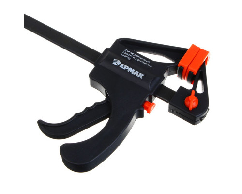 Струбцина универсальная F-образная ЕРМАК 600x780x65 мм, пластиковый корпус 631-010