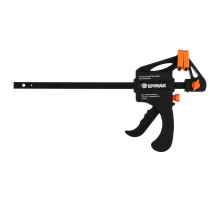 Универсальная F-образная струбцина ЕРМАК 150х265х45 пластмассовый корпус 668-045