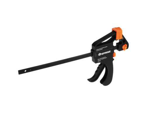 Универсальная F-образная струбцина ЕРМАК 150х265х45 пластмассовый корпус 668-045