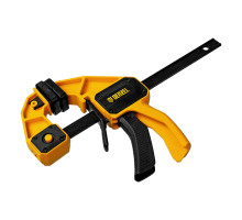 Струбцина Denzel F-образная, быстрозажимная, 150 х 80 мм, усиленный нейлоновый корпус 20505