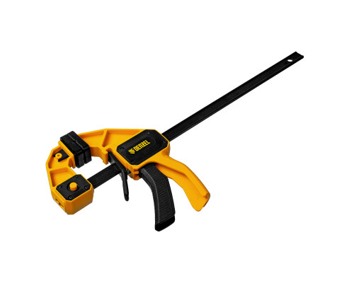 Струбцина Denzel F-образная, быстрозажимная, 300 х 80 мм, усиленный нейлоновый корпус 20506