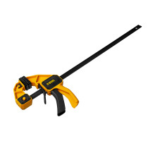 Струбцина Denzel F-образная, быстрозажимная, 450 х 80 мм, усиленный нейлоновый корпус 20507