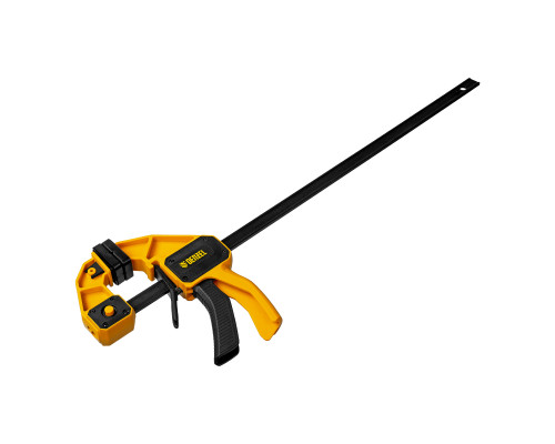 Струбцина Denzel F-образная, быстрозажимная, 450 х 80 мм, усиленный нейлоновый корпус 20507