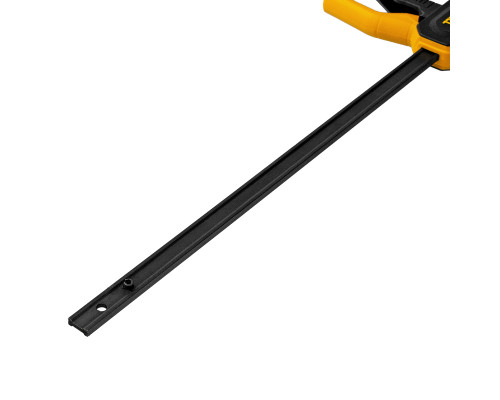 Струбцина Denzel F-образная, быстрозажимная, 600 х 80 мм, усиленный нейлоновый корпус 20508