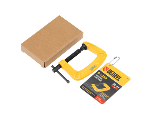 Струбцина G-образная, усиленная Denzel 50 мм 20641