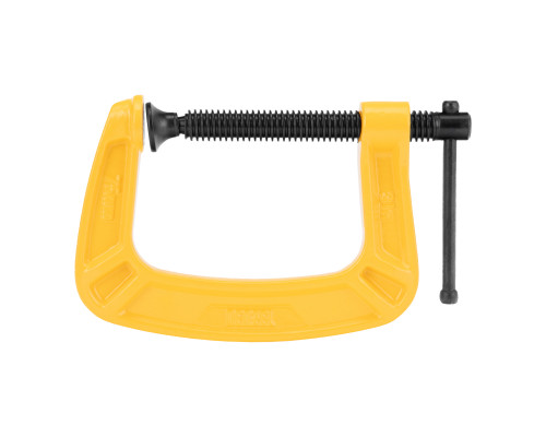 Струбцина G-образная, усиленная Denzel 75 мм 20642