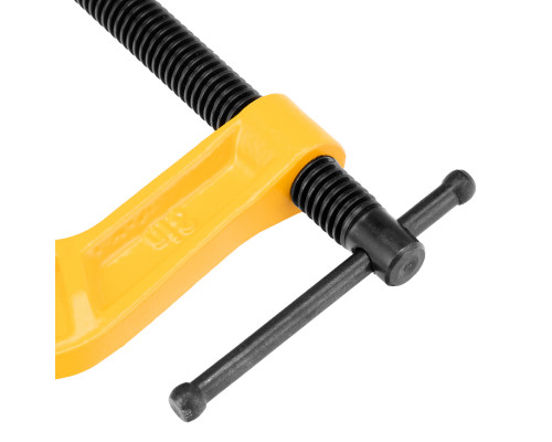 Струбцина G-образная, усиленная Denzel 75 мм 20642