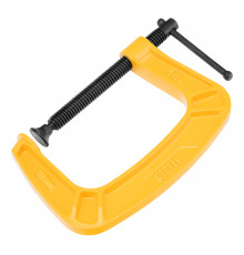 Струбцина G-образная, усиленная Denzel 100 мм 20643