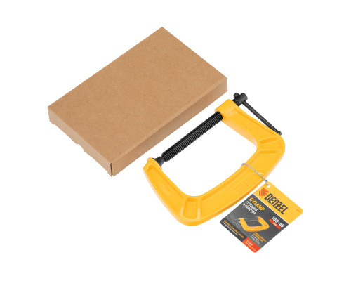 Струбцина G-образная, усиленная Denzel 100 мм 20643