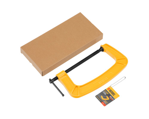 Струбцина G-образная, усиленная Denzel 200 мм 20646