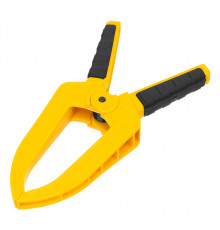 Струбцина Denzel клещеобразная, удлиненная 50x80 мм двухкомпонентные рукоятки 20789