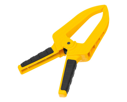 Струбцина Denzel клещеобразная, удлиненная 50x80 мм двухкомпонентные рукоятки 20789